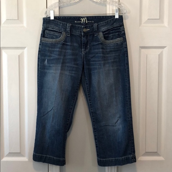 5/6 // Madison Denim Co. Capri Jeans - Picture 2 of 8